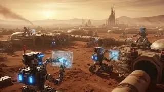 Robots are building cities on Mars without humans