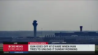 Gun goes off when man tries to unload it at O'Hare Sunday morning