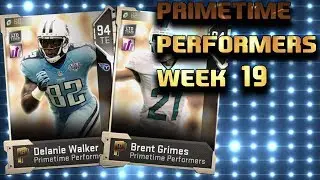 PRIMETIME PERFORMERS WEEK 19 | MADDEN 19 ULTIMATE TEAM PACK OPENING
