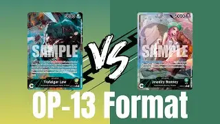 [OP-13] Green Yellow Law vs Green Bonney! One Piece TCG
