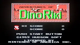 Adventures of Dino Riki | 1989 | zfc | Tutorial Game Stick Retr&ocirc; SF900 | Jogo 68 | Menu FC Games