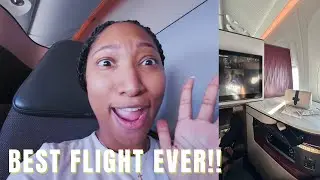 Qatar Airways Qsuite: мой первый опыт полета первым классом!