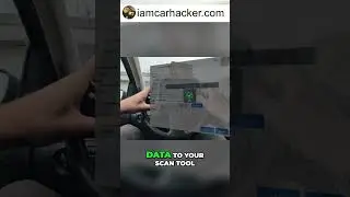 Record Data: Live Data Analysis While Driving #shorts