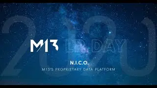 NICO - M13's Proprietary Data Platform Sizzle