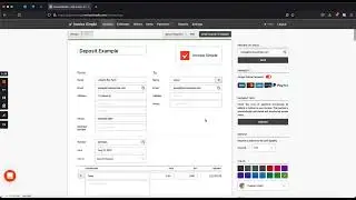 Collect Deposits with Invoice Simple Payments