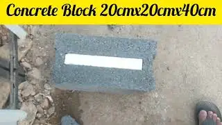 concrete block for using wall's, concrete thermal insulated Block-20cmx20cmx40cm