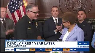 Deadly California fires 1 year later