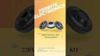 New Launch! 220x25 Magnet + Kit+ Plate Pasted #audiovisual #speaker  #bass  #subwoofer #trending #dj