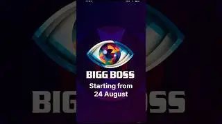 Bigg boss starting 24 August #biggboss #biggbosspromo #biggboss19 #biggboss19contestants #biggboss19