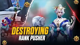 Destroying Rank Pusher with LASER spray!!! #bgmi #iphone16plus 