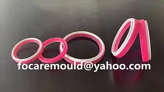 rotary mold sealing ring double injection gasket
