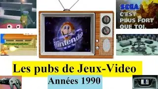 📺 Les PUB TV Françaises 🎮 JEUX VIDEO Années 1990 | 📺
