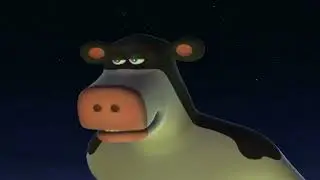 Barnyard movie with Superman 2025 theme