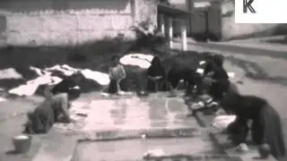 Late 1920s Spain, Rural Lifestyles, Archive Home Movie Footage