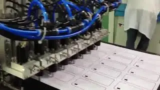 Maunfacturing Process NFC RFID Inlay Production Antenna Embedding