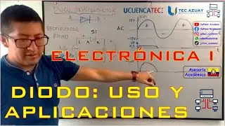 #Electrónica I: Aplicaciones del #diodo #semiconductor como #rectificador, #Zener y #LED | #TAIPT