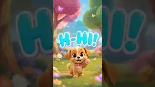 H Hi 👋 I I 🪞 J Jump 🤸 K Kick ⚽ | Super Fun ABC Learning for Kids | 3D Cartoon#abcsong #shorts