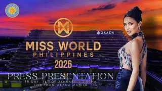 Miss World Philippines 2026 Media Q&A Segment