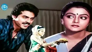 Best of Venkatesh Bhanu Priya Love Scenes | Telugu Romantic Scenes | Telugu Movies | iDream Telugu