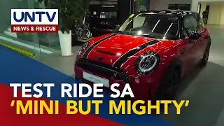 Mini Cooper S 3-door at Lotus Evora GT430, sasabak sa test ride sa Manibela