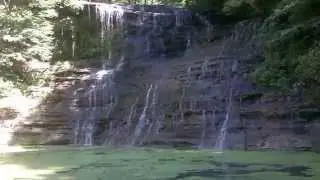 AWESOME LITTLE FALLS,OTTER CREEK, LAKE CUMBERLAND,KY.