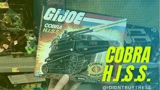 Cobra H.I.S.S. with Driver G.I. Joe Re-Issue Spotted at Walmart 2020.