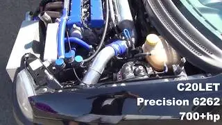 Pete Wilson C20LET Corsa Turbo 9.85 153MPH USC 2018 Santa Pod Raceway