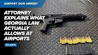 Attorney explains where legal gun owners can carry firearms at Atlanta airport
