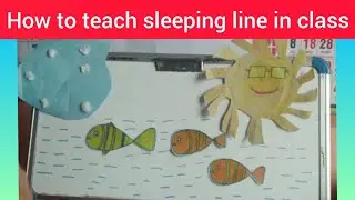 #strokes #sleepingline#online.How to teach Sleeping Line in class. #sleepingline #strokesforkids