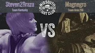Steven2Brazu (Marisa) vs Magnegro (M Bison) | MidSouth Fight Club | SF6 Crew Battles