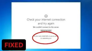 How To Fix Error Code 0x80072EFD In Windows
