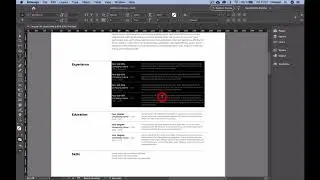 Indesign | Change margins and spaces in a table