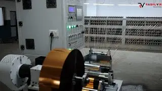 Micro slitting zari machine || Raghuvir Industry ||