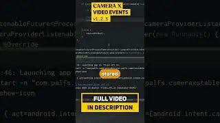 Video Events in v1.2.3 