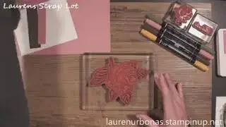 Multicolor Rubber Stamping