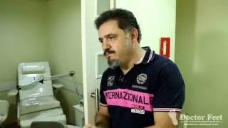 Podólogo da Doctor Feet é especialista na saúde dos pés
