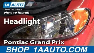 Как заменить фару на Pontiac Grand Am 99-05