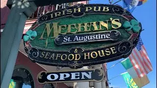 Meehan’s Irish Pub and Seafood House in St Augustine