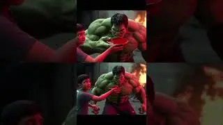 Hulk or momo.#marvel #avengers #ai#shorts