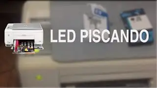HP C3180 ERRO LEDS PISCANDO VERIFICAR PAPEL E CARTUCHO🖨♡ ♥