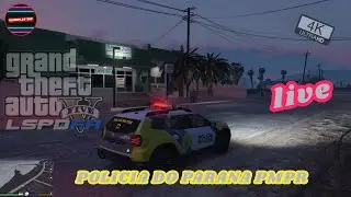 live GTA 5 : MOD POLICIA DO PARANA PMPR De Renault Duster  2025
