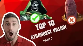 Top 10 Strongest Vilian in Marvel