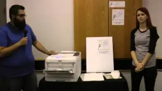 OKI C831-TS LED Laser Printer -- GO PolySign Product Demo
