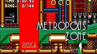 Sonic the Hedgehog 2 Delta Metropolis Zone Act 1 (Sonic & Tails)