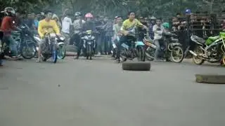 Kumpulan Beberapa Video Joki Drag Bike Jatuh (DRAG BIKE CRASH) In Indonesia
