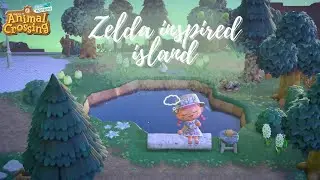 beautiful zelda-inspired island tour // animal crossing: new horizons