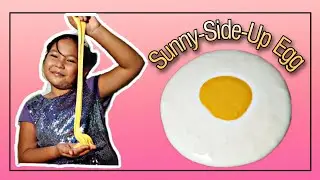 Sunny-Side-Up Egg Slime😋🥚//Paano gumawa ng slime