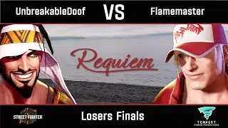 UnbreakableDoof (Rashid) vs Flamemaster (Terry) - SF6 Losers Finals - Requiem