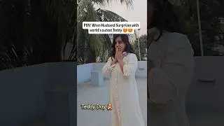 Teddy Day Surprise 🧸 | Valentine Week Moment
