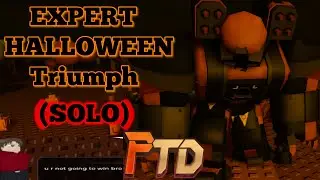 Solo Expert Halloween Triumph | Planetary Tower Defense
